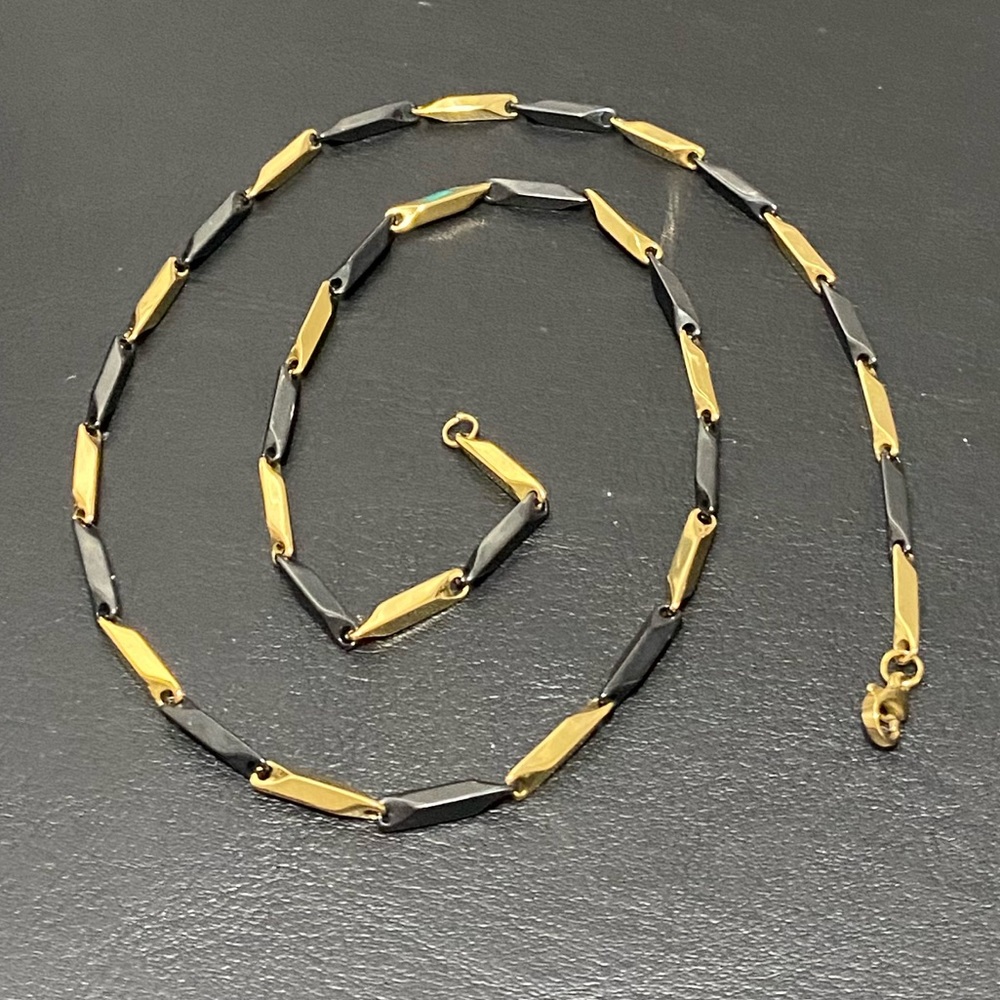 Two-tone Necklace Bracelet Accessory Jewelry